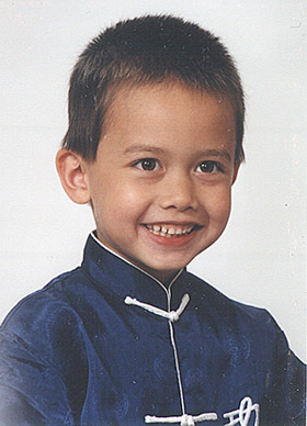 Christopher at Chinese New Year