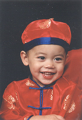 Patrick at Chinese New Year